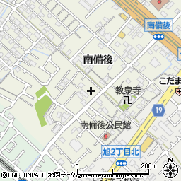 兵庫県加古川市加古川町南備後167周辺の地図