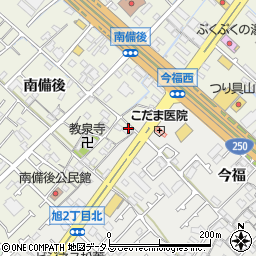兵庫県加古川市加古川町南備後388周辺の地図