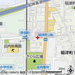 上田病院周辺の地図