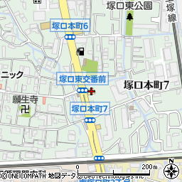 久太郎周辺の地図