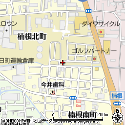 大阪府寝屋川市楠根北町3-43周辺の地図