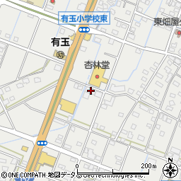静岡県浜松市中央区有玉南町520周辺の地図