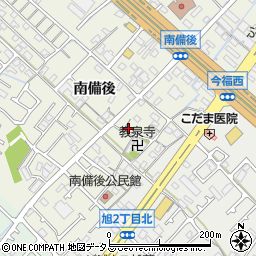 兵庫県加古川市加古川町南備後276周辺の地図