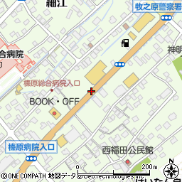 国道１５０号線周辺の地図