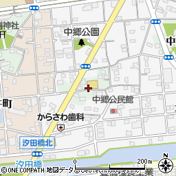 愛知県豊橋市花田町（後田）周辺の地図