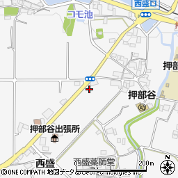 兵庫県神戸市西区押部谷町西盛294-1周辺の地図