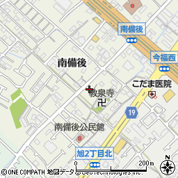 兵庫県加古川市加古川町南備後278周辺の地図