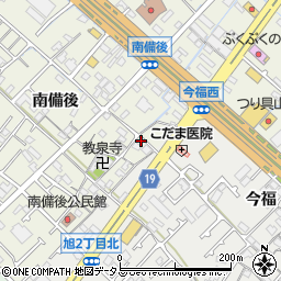 兵庫県加古川市加古川町南備後387周辺の地図