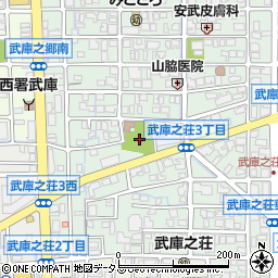 生津公園周辺の地図