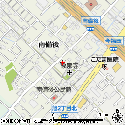 兵庫県加古川市加古川町南備後277周辺の地図