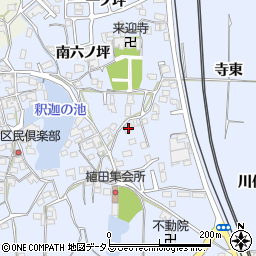 京都府相楽郡精華町植田堂ケ島42周辺の地図