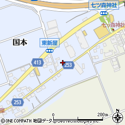 静岡県袋井市国本2788周辺の地図