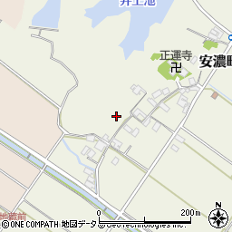 三重県津市安濃町中川周辺の地図