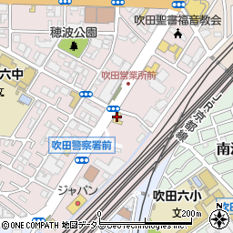 千寿庵吉宗大阪本店株式会社周辺の地図