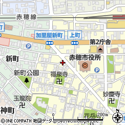 上町会館周辺の地図