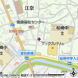 伊豆森林管理署松崎森林事務所周辺の地図