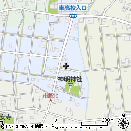 静岡県浜松市中央区大島町436周辺の地図