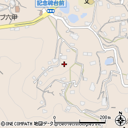 兵庫県神戸市灘区六甲山町南六甲周辺の地図