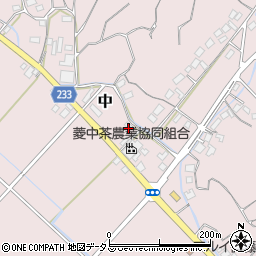 静岡県牧之原市中694周辺の地図