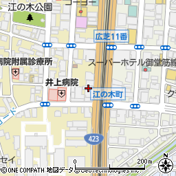 大阪府吹田市江の木町17-12周辺の地図