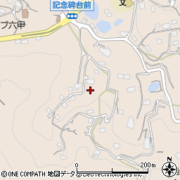 兵庫県神戸市灘区六甲山町（南六甲）周辺の地図