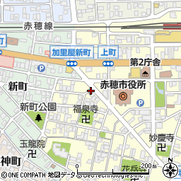 岡村ゼミナール赤穂校周辺の地図