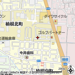 大阪府寝屋川市楠根北町8-5周辺の地図