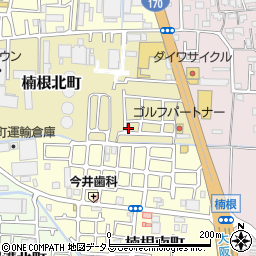 大阪府寝屋川市楠根北町8-3周辺の地図