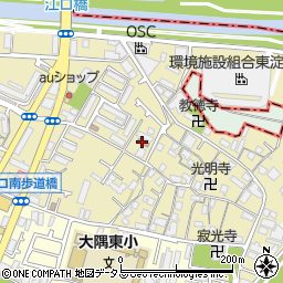 江口町会館周辺の地図