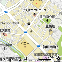 ミニストップ　豊橋前田南町店周辺の地図