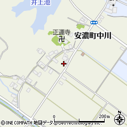 三重県津市安濃町中川291-1周辺の地図