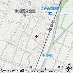 静岡県浜松市中央区有玉南町147周辺の地図