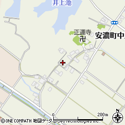 三重県津市安濃町中川283周辺の地図