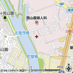 三重大学男子寮周辺の地図