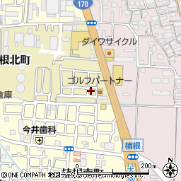 大阪府寝屋川市楠根北町8-16周辺の地図