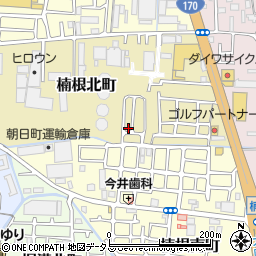 大阪府寝屋川市楠根北町3-51周辺の地図