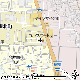 大阪府寝屋川市楠根北町8-14周辺の地図