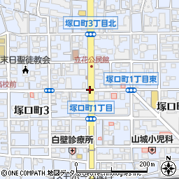 塚口町３周辺の地図