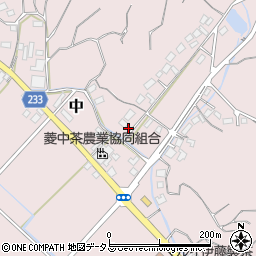 静岡県牧之原市中704周辺の地図