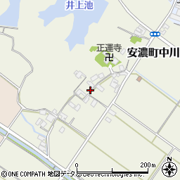 三重県津市安濃町中川284周辺の地図