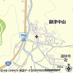 岡山県岡山市北区御津中山626周辺の地図
