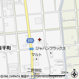 静岡県浜松市中央区貴平町214周辺の地図