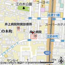 大阪府吹田市江の木町16-26周辺の地図