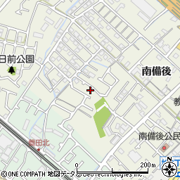 兵庫県加古川市加古川町南備後141周辺の地図