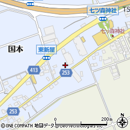 静岡県袋井市国本2770周辺の地図
