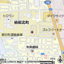 大阪府寝屋川市楠根北町3-52周辺の地図