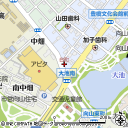 台町周辺の地図