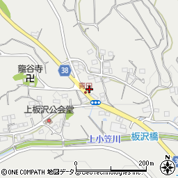 静岡県掛川市板沢849周辺の地図