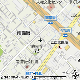 兵庫県加古川市加古川町南備後284周辺の地図