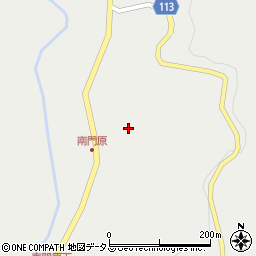 広島県山県郡北広島町南門原202周辺の地図